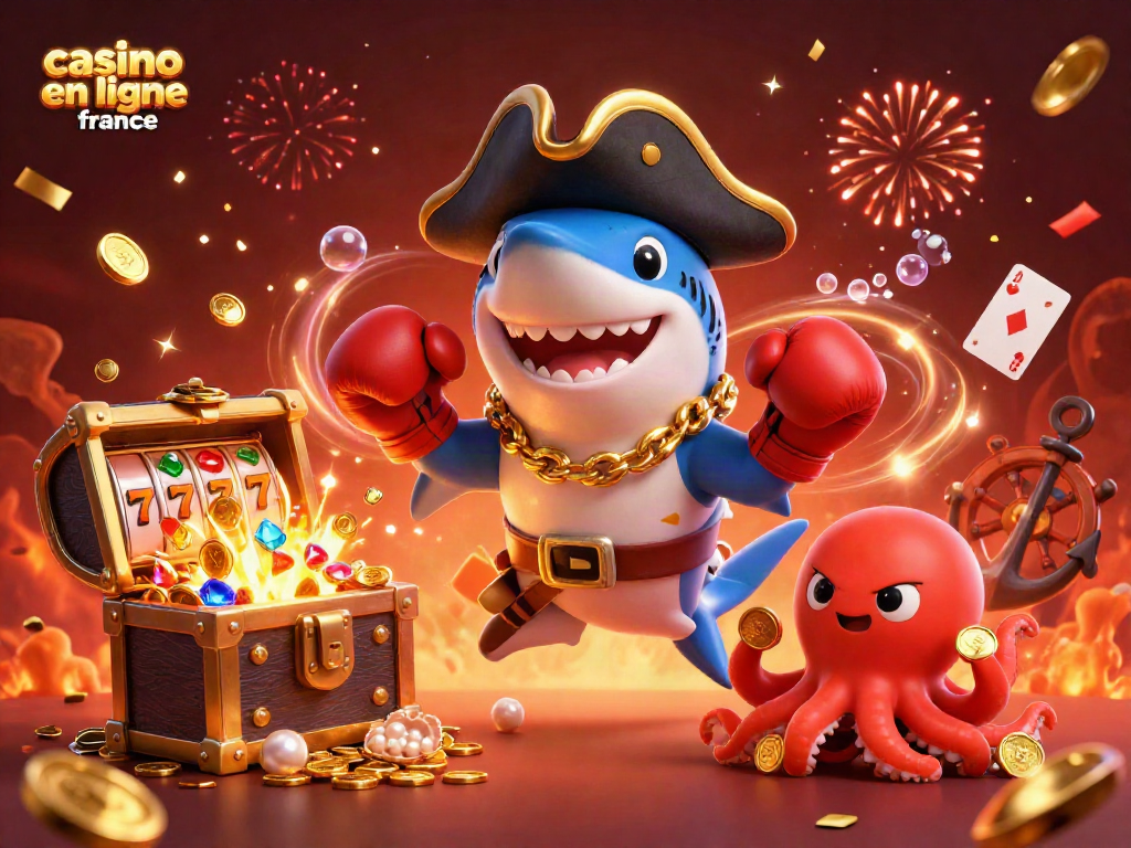 Gagnez aux meilleurs jeux de casino en ligne France avec des personnages animés et des prix en or.
