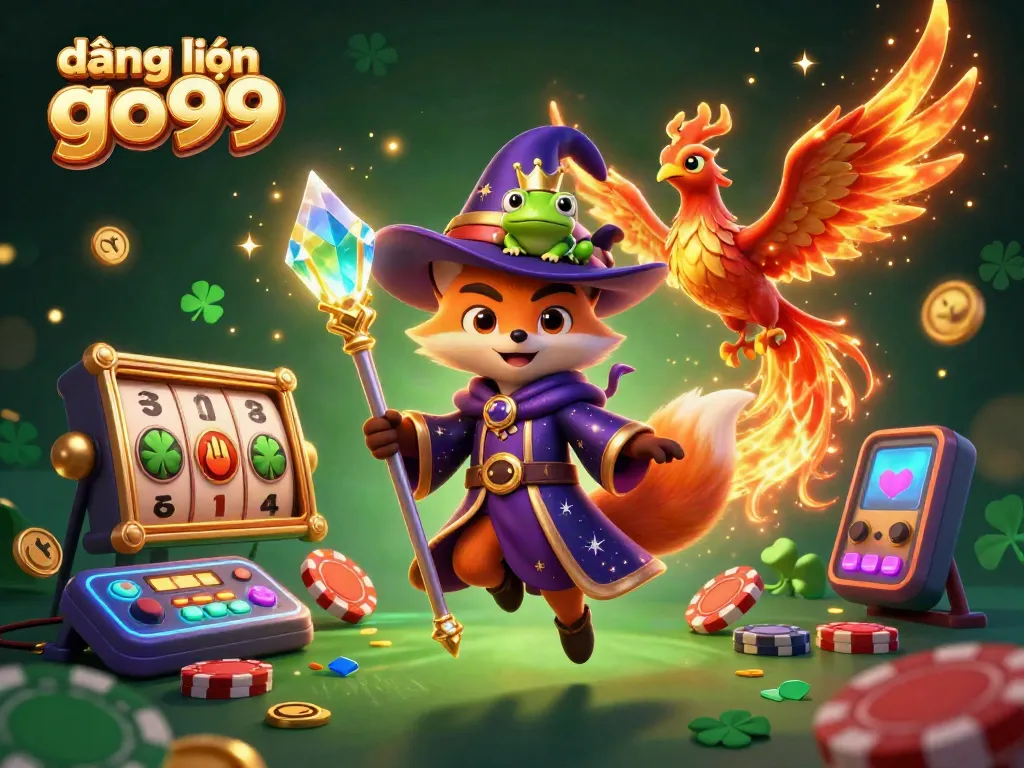 Experience the thrill of đăng nhập go99 with casino wizardry, engaging characters, and dynamic gaming elements.