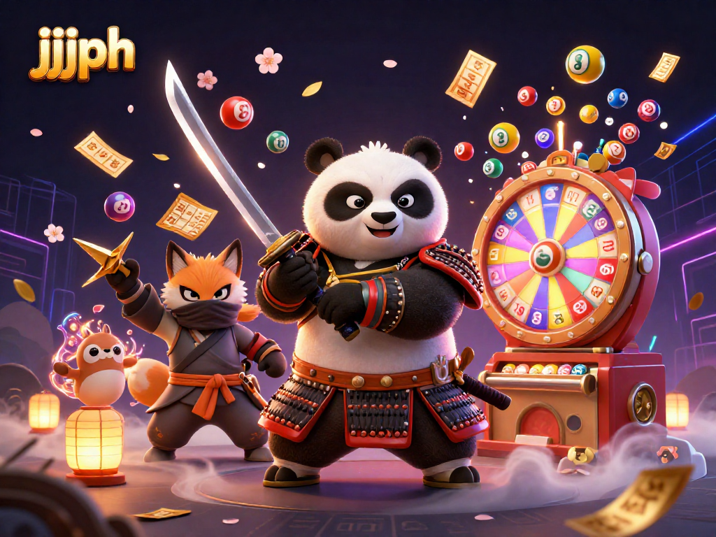 Engage in thrilling gaming adventures at jjjph with our dynamic illustrated scene.