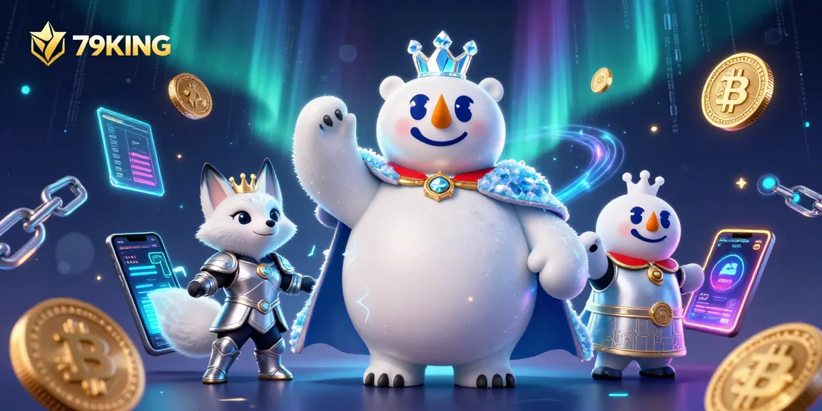 Experience exclusive gaming excitement with 79KING featuring crypto elements and vibrant casino atmosphere.