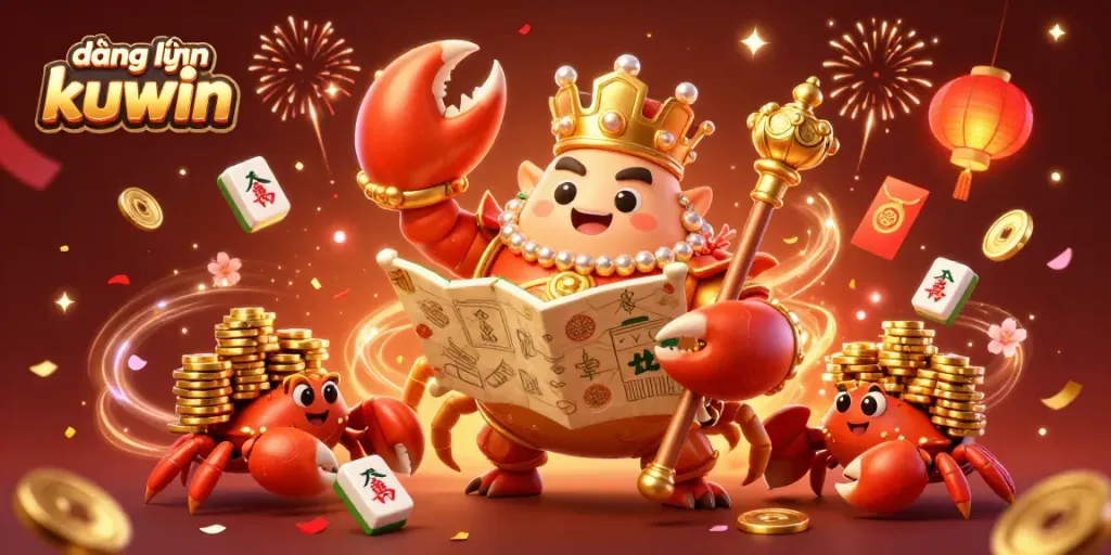 Experience gaming thrills with đăng nhập kuwin, presented in a dazzling casino scene full of excitement.