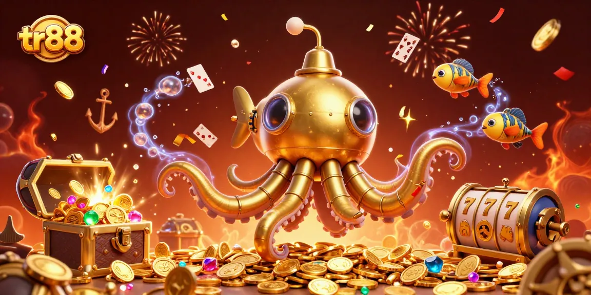 Join the excitement at tr88 with a vibrant underwater casino adventure filled with treasures!