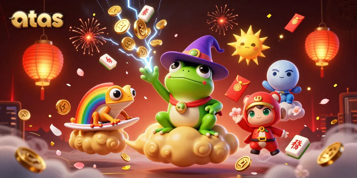 Engage with the exciting world of atas casino featuring vibrant characters and magical elements.