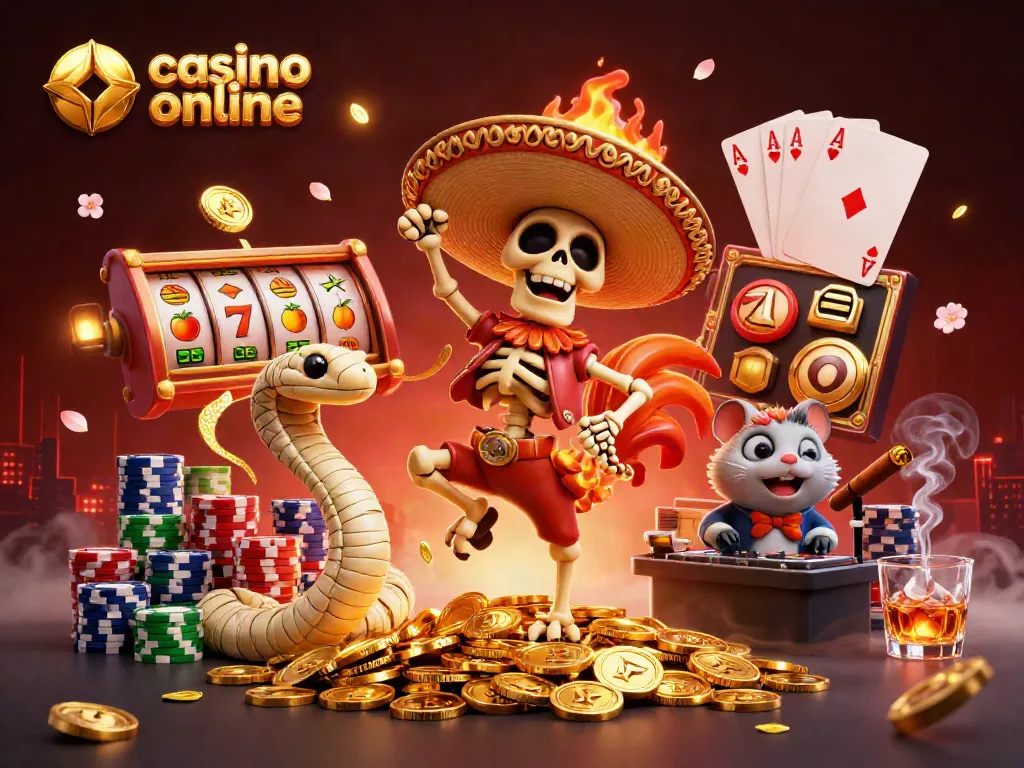 Disfruta del casino online con un vibrante espectáculo de colores y personajes únicos.