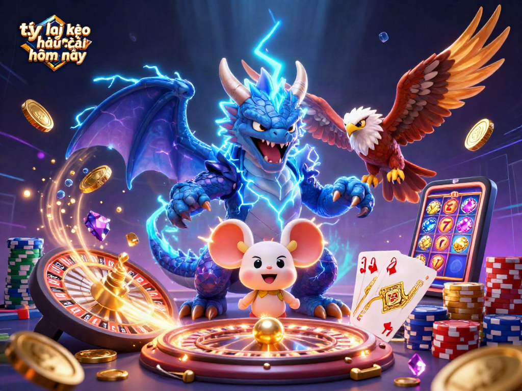 Secure winning strategies with tỷ lệ kèo nhà cái hôm nay in this dynamic casino illustration.