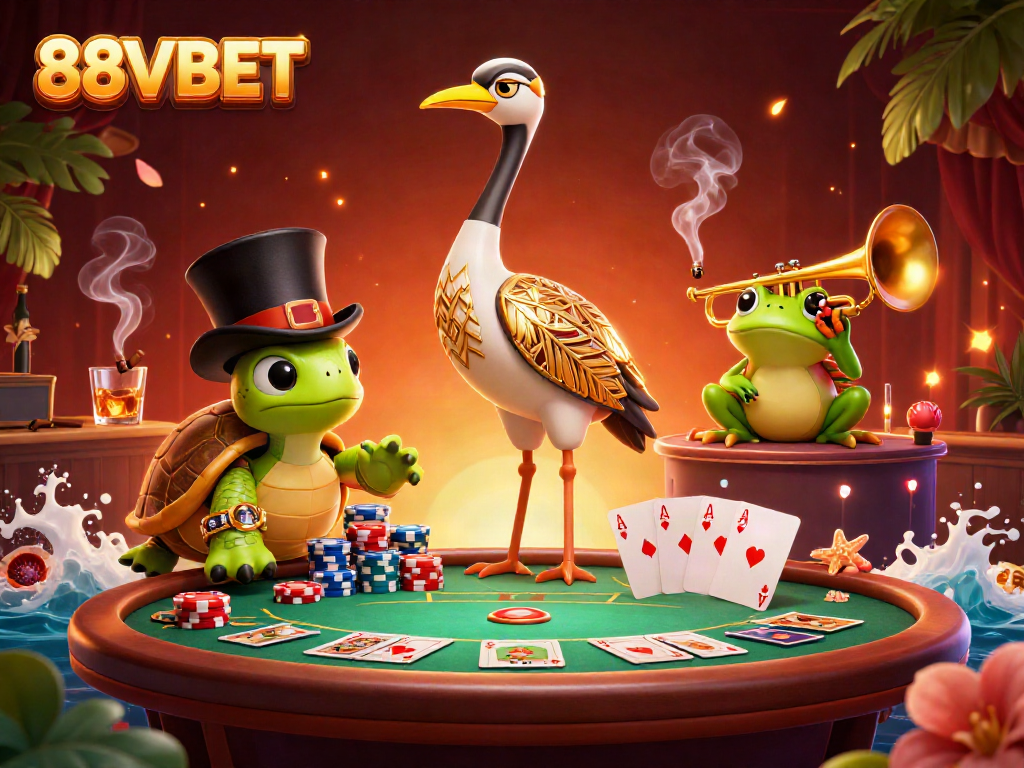 Engage in thrilling gambling with 88VBET at a vibrant casino scene