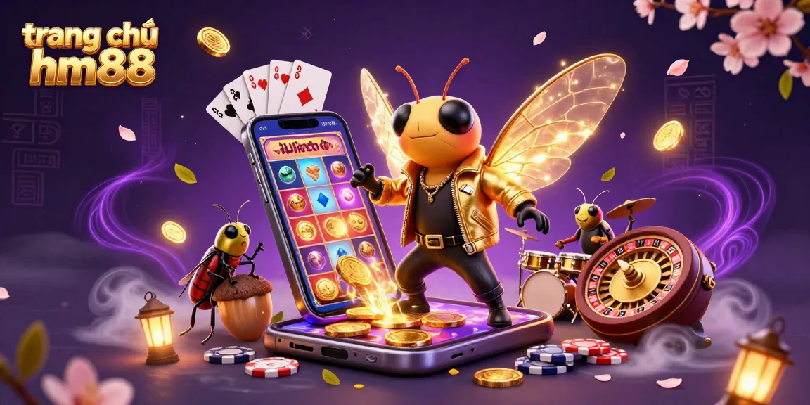 Engage with the vibrancy of trang chủ hm88 as you experience the allure of online gambling's animated charm.
