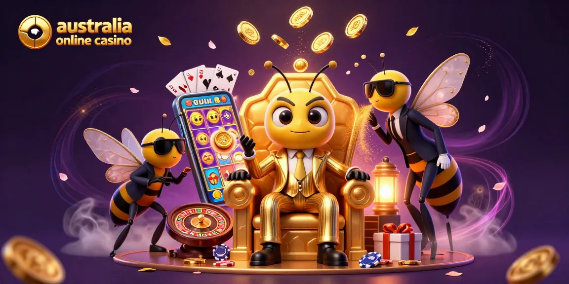 Experience the vibrant world of australia online casino with dynamic slots, poker, and whimsical characters.