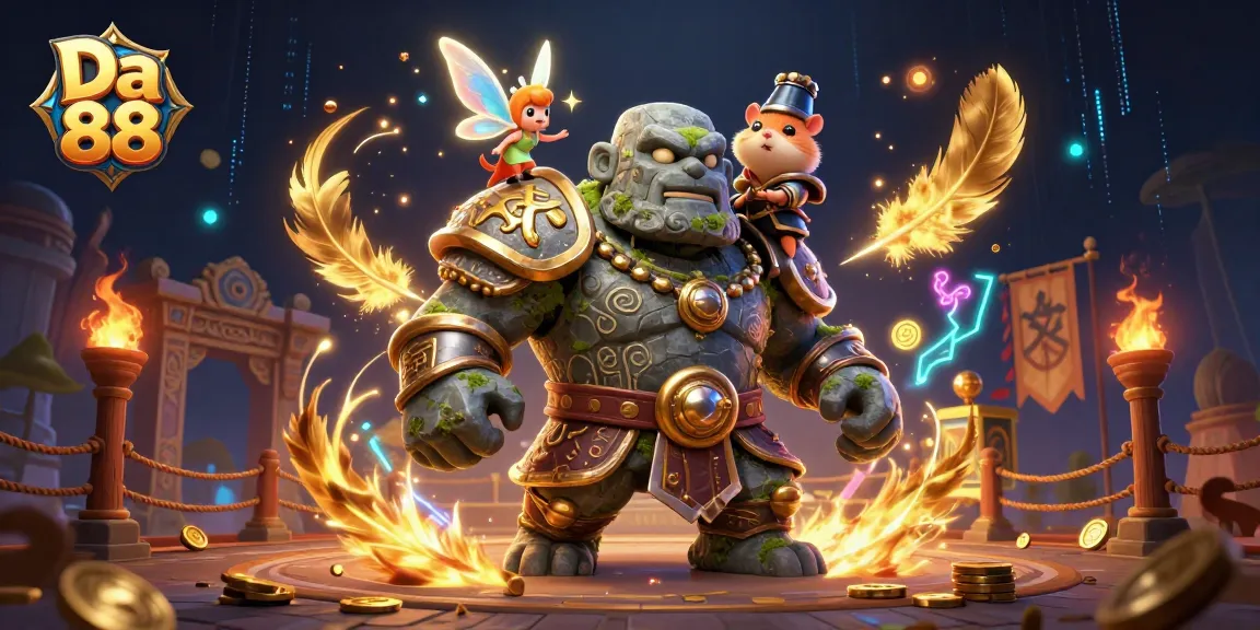Experience thrilling gameplay at Da 88 with unique characters and magical casino elements.