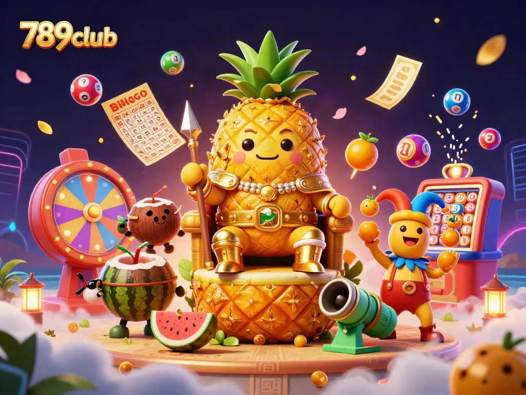 Engage with exciting games at 789club featuring vibrant lottery elements and animated characters.